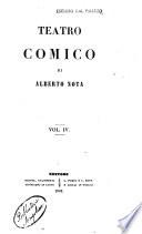 Teatro comico di Alberto Nota