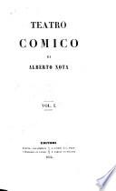 Teatro comico di Alberto Nota ...