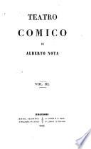 Teatro comico di Alberto Nota