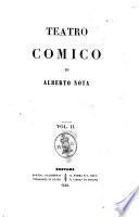 Teatro comico di Alberto Nota