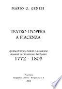 Teatro d'opera a Piacenza