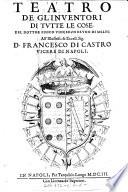 Teatro de gli inventori di tutte le cose