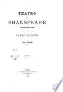 Teatro di Shakspeare [!]