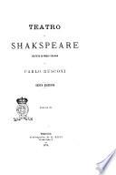 Teatro di Shakspeare [!]