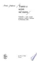 Teatro e scritti sul teatro