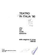 Teatro in Italia