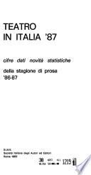 Teatro in Italia