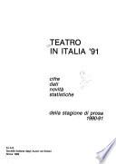 Teatro in Italia