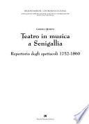 Teatro in musica a Senigallia