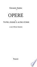 Teatro, poesie e altre storie