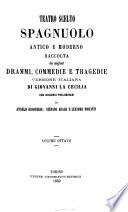 Teatro scelto spagnuolo antico e moderno
