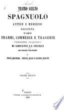 Teatro scelto spagnuolo antico e moderno raccolta dei migliori drammi