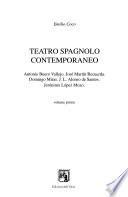 Teatro spagnolo contemporaneo