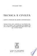Tecnica e civiltà