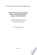 Tecnica e tecnologia nell'archittura dell'Ottocento