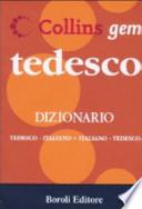Tedesco. Dizionario tedesco-italiano, italiano-tedesco