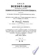 Tedesco - Italiano. A - L