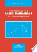 Temi d'esame risolti di Analisi Matematica 1