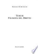 Temi di filosofia del diritto