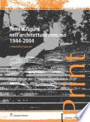 Temi e figure nell'architettura romana 1944-2004