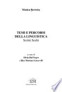 Temi e percorsi della linguistica