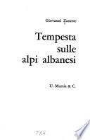 Tempesta sulle alpi albanesi