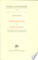 Tempo religioso e tempo storico