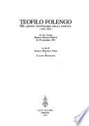 Teofilo Folengo nel quinto centenario della nascita, 1491-1991