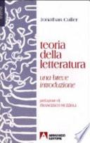 Teoria della letteratura