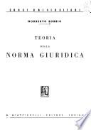 Teoria della norma giuridica