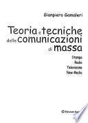 Teoria e tecniche delle comunicazioni di massa