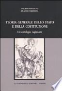 Teoria generale dello Stato e della Costituzione
