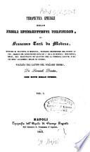 Terapeutica speciale delle febbri intermittenti perniciose