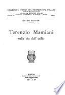 Terenzio Mamiani sulla via dell'esilio