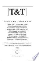 Terminologie et traduction