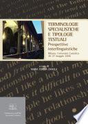 Terminologie specialistiche e tipologie testuali