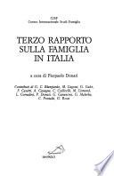 Terzo rapporto sulla famiglia in Italia