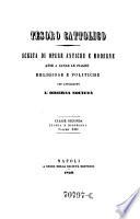 Tesoro Cattolico ; Scelta di opere antiche e moderne atte a sanar le piaghe religiose e politiche (etc.)