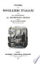 Tesoro dei novellieri italiani. [Parte prima!