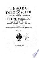 Tesoro del foro toscano