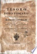 Tesoro del foro toscano
