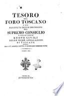 Tesoro del foro toscano