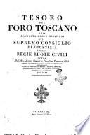 Tesoro del foro toscano