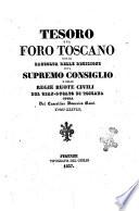 Tesoro del foro toscano