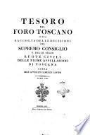 Tesoro del foro toscano