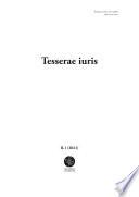 Tesserae iuris, II (2020) 1
