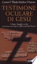 Testimone oculare di Gesù