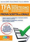 TFA. Tirocinio formativo attivo 2019. Prova scritta e orale