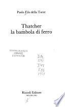 Thatcher, la bambola di ferro