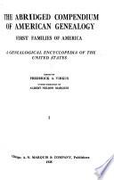 The Abridged Compendium of American Genealogy